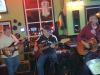 Charlie Z (far rt.) sat in for a few songs w/ Jimmy & Leo at Smitty McGee’s.